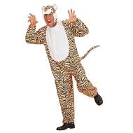 Costume Adulto tigre peluche S