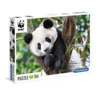 Puzzle pezzi 104 WWF Panda 27997