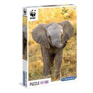 Puzzle pezzi 104 WWF Elefante 27999
