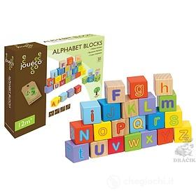 Cubetti legno alfabeto (80035) - Giochi primo sviluppo - Joueco -  Giocattoli