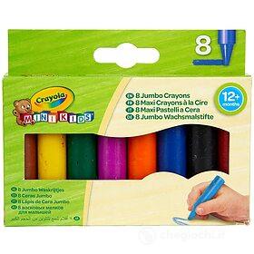 Crayola 12 Mini Pennarelli Super Lavabili e 24 maxi Pastelli a Cera