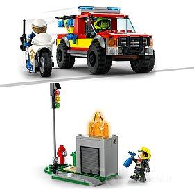 Soccorso antincendio e inseguimento della polizia - Lego City (60319) - Set  costruzioni - Lego - Giocattoli