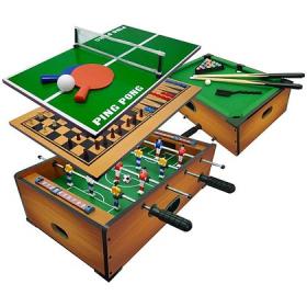 Mini calcetto + biliardo 6 in 1 da tavolo (706200411) - Giochi da sala -  Sport One - Giocattoli