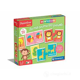 Sapientino Baby Montessori - Le mie prime 100 parole – Clementoni