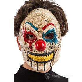 Carnival Toys- Maschera Clown Horror Multicolore Taglia Unica 784 
