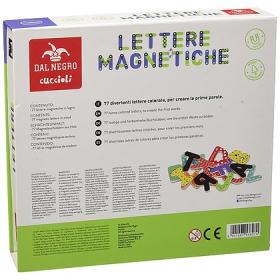 Lettere Magnetiche in legno (53827) - Lettura e scrittura - Dal Negro -  Giocattoli