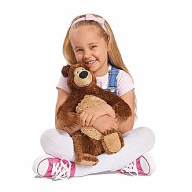 Masha e Orso, Masha morbido peluche 28 cm - Grandi Giochi MHA05100