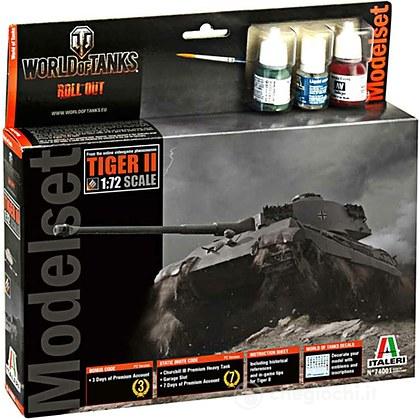 Carro armato World Of Tanks Tiger II 1/72 (IT74001)