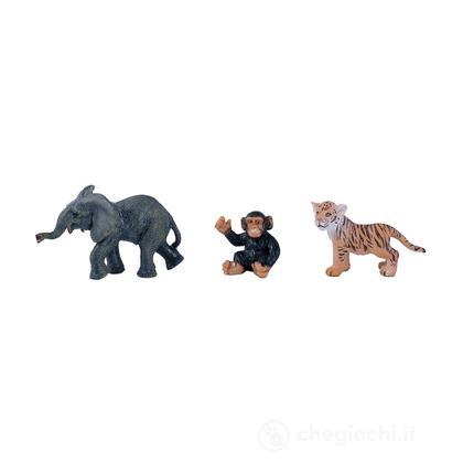 Little Wild Jungle Set 3 Figurines In Gift Box