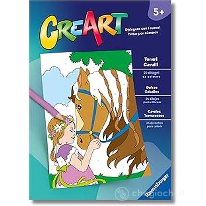 Creart Album da Colorare - Teneri Cavalli (13096001)