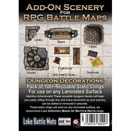 Sticker per mappe RPG Add-On Scenery For RPG Battle Mats
