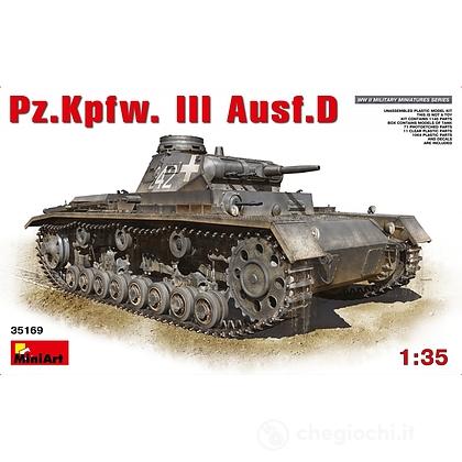 Carro armato Pz.Kpfw.III Ausf.D 1/35 (MA35169)