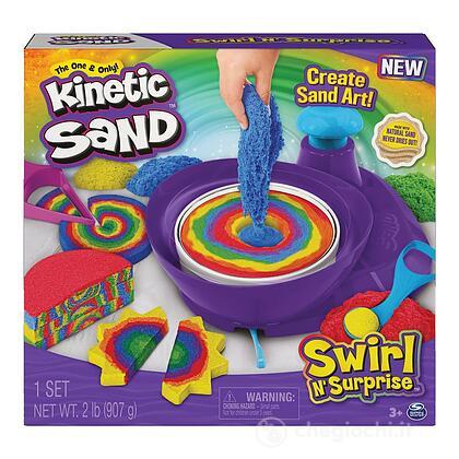 Sabbia Creativa Kinetic Sand Swirl & Surpriset Set (6063931)