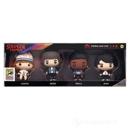 Stranger Things 3D Bagclip 4 Figure