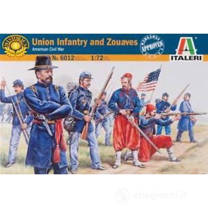Soldati Fanteria dell'Unione e zuavi 1/72 (IT6012)
