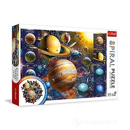 Puzzle 1040 - Spiral Puzzle - Solar System