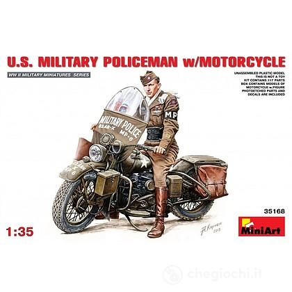 U.S. polizia militare con motocicletta 1/35 (MA35168)