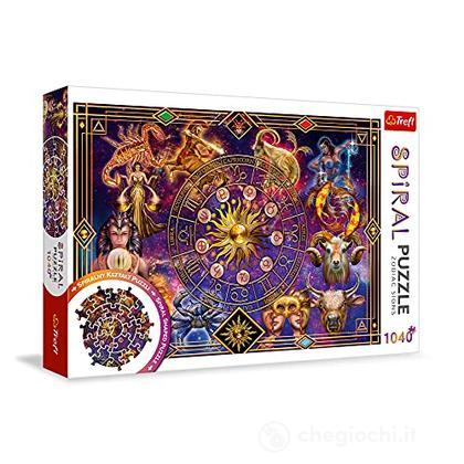 Puzzle 1040 - Spiral Puzzle - Zodiac Signs