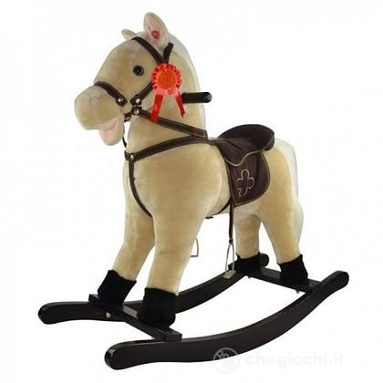 Cavallo a dondolo con suoni - beige (705100506)