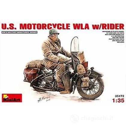 U.S. Motorcycle Wla con pilota 1/35 (MA35172)