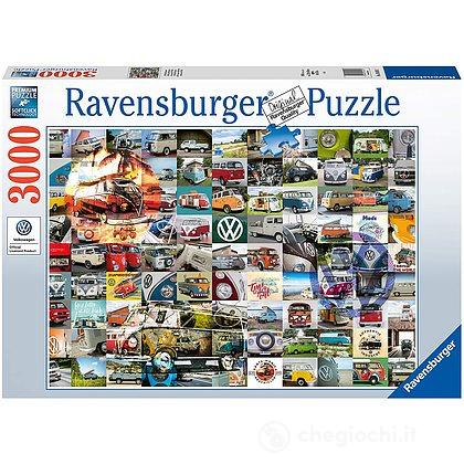 Puzzle 3000 pezzi 99 VW Bulli Moments (16018) - Puzzle classici