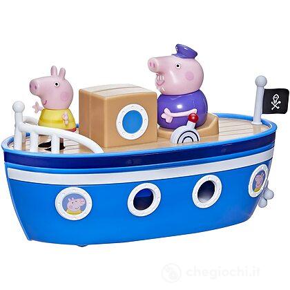 La Barca di Nonno Pig Peppa Pig - Playset e bambole in miniatura - Hasbro -  Giocattoli