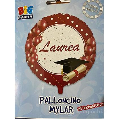 Palloncino Mylar Tondo Cm.60 Laurea Prestige (24)
