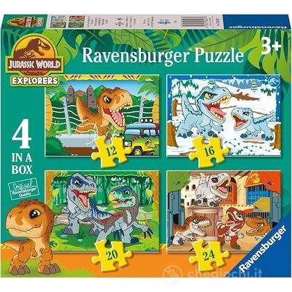 Jurassic World Explorers - Puzzle 4 in a box (12004027)