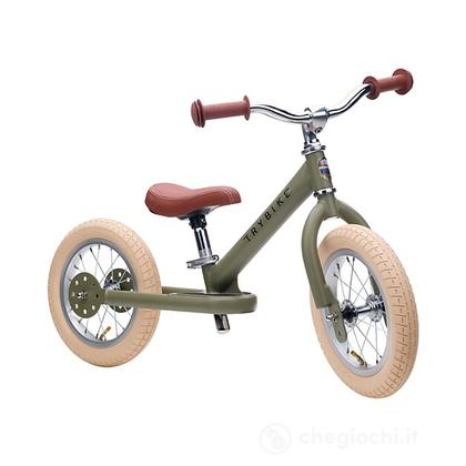 Bici Senza Pedali Vintage - Verde Opaco