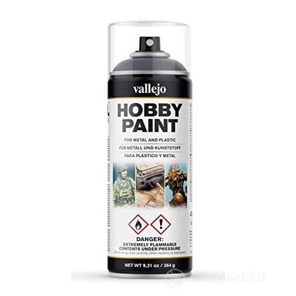 Primer spray grigio metallizzato Fantasy Color Primer Gunmetal per miniature in metallo, plastica e resina (28031)