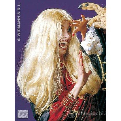 Parrucca bionda strega Morgana