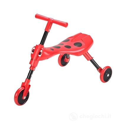 Triciclo Pieghevole Senza Pedali Rosso