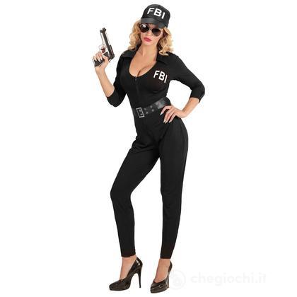 Agente Fbi (Tuta, Cintura, Berretto) XS