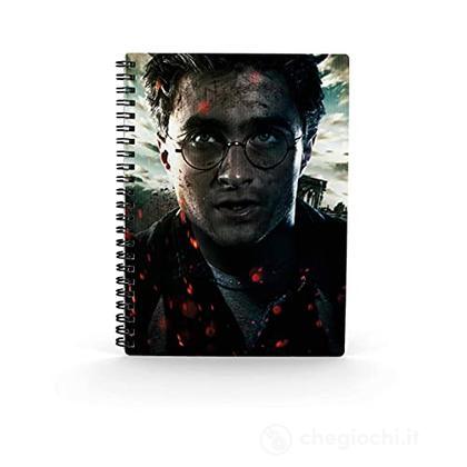 Face 3d Effect Spiral Noteboook