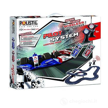 Pista Pilot System Elettrica (960406) - Piste da corsa e playset - Polistil  - Giocattoli