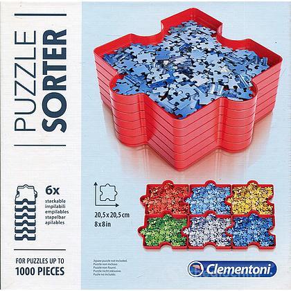 Set di 6 barattoli di colla e fissatore puzzle, multicolore (93793) -  Accessori - Ravensburger - Giocattoli
