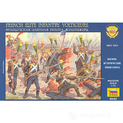 Soldati Fanteria francese d'elite Volteggiatori 1/72 (8042)