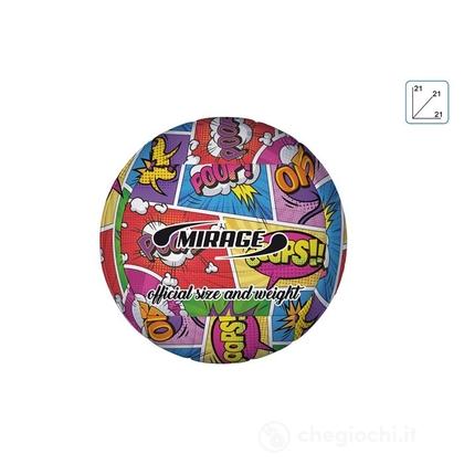 Pallone Cuoio Volley Comics