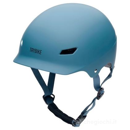 Casco per Bici 51-56 cm - Blu Opaco - Chiusura Magnetica