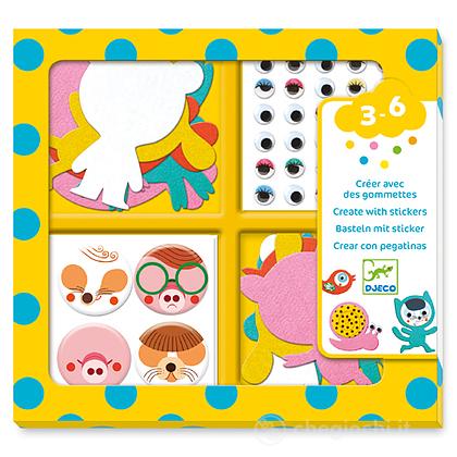 I love animals - Small gifts for little ones - Stickers (DJ09050)