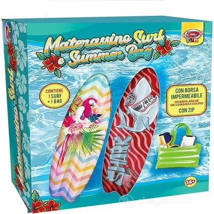 Materassino Surf Cm.175+Borsa e cuscino gonfiabile