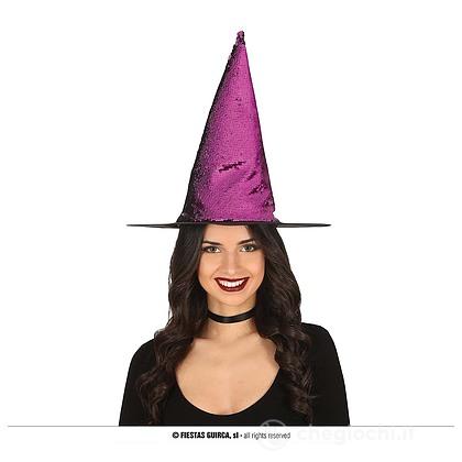 Cappello Strega Paillettes Viola (13059)
