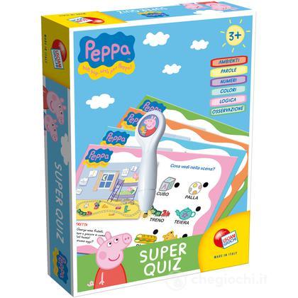 Peppa Pig super quiz (40643) - Giochi da tavolo - Lisciani - Giocattoli