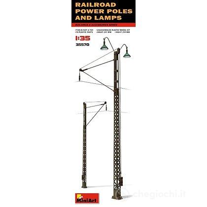 Railroad Power Poles & Lamps 1/35 (MA35570)