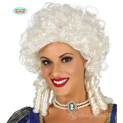 Parrucca Marchesa Bianca Con Boccoli (4070)