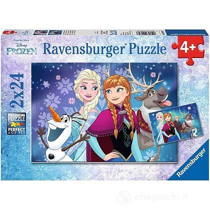 Puzzle 2x24 Frozen (090747)