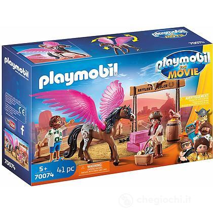 Playmobil: The Movie Marla e Del con Cavallo Alato (70074)