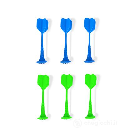 6 Dardi Magnetici (Verde E Blu) - da 4 a 8 anni (J02078)