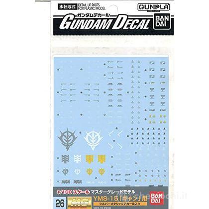 Gundam Decal 26 Mg Gyan