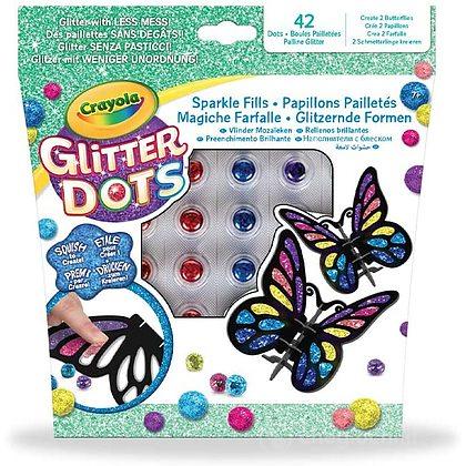 Glitter Dots - Magiche farfalle (04-1083)